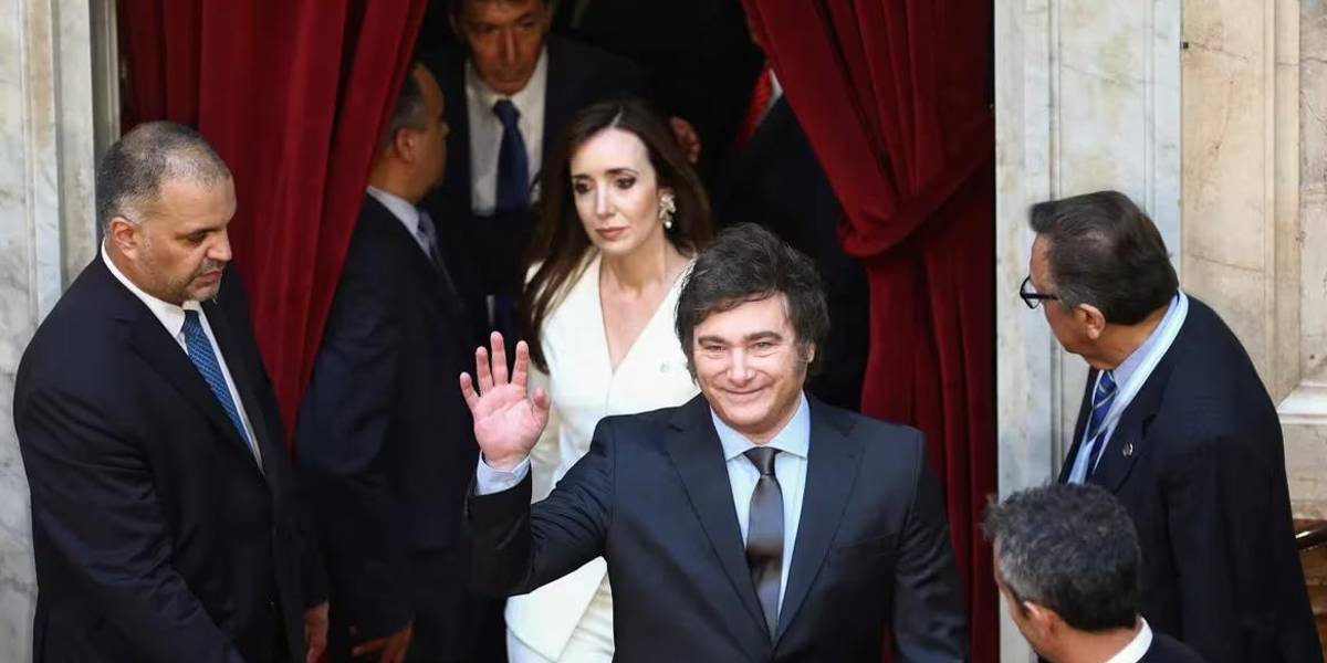 Javier Milei se posesiona como presidente de Argentina