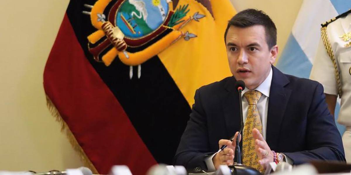 La seguridad, el tema tratado por Noboa en su segundo día de agenda en Guayaquil
