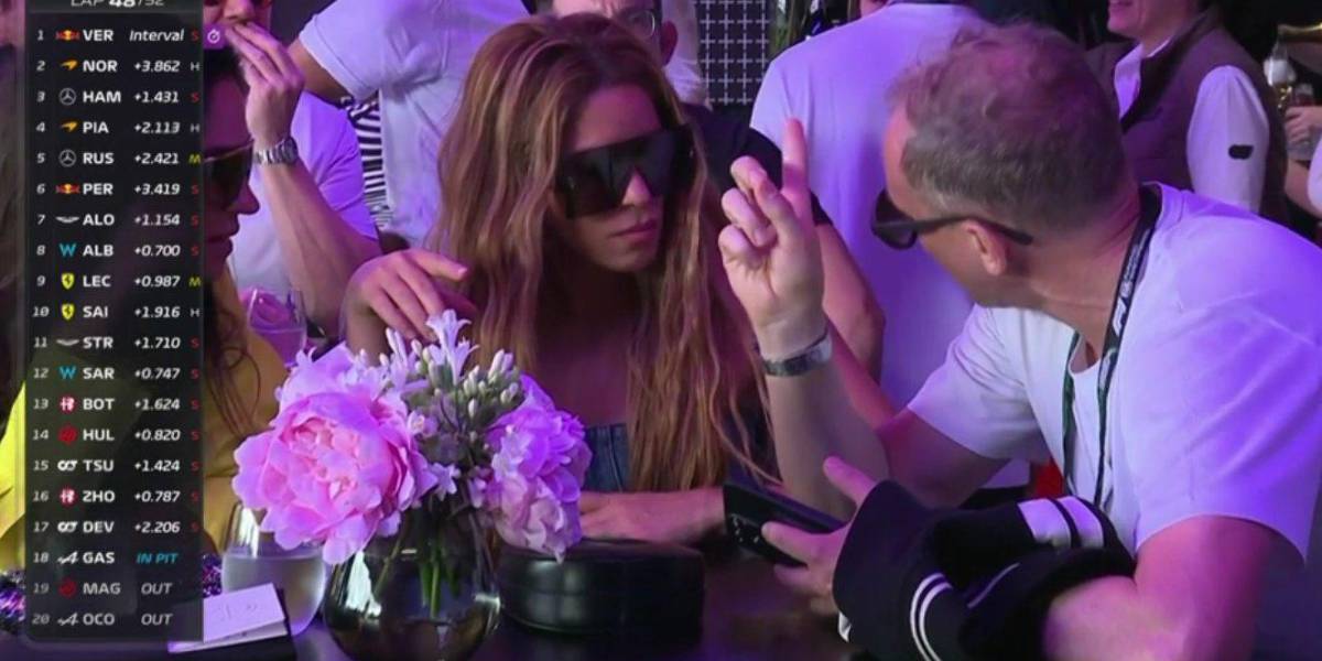 El efecto Shakira: Lewis Hamilton alcanza el podio del Gran Premio de Gran Bretaña