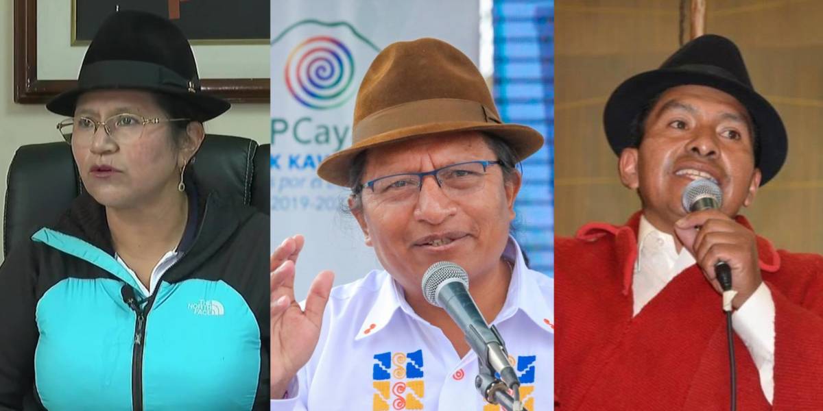 Tres candidatos se disputan la coordinación de Pachakutik