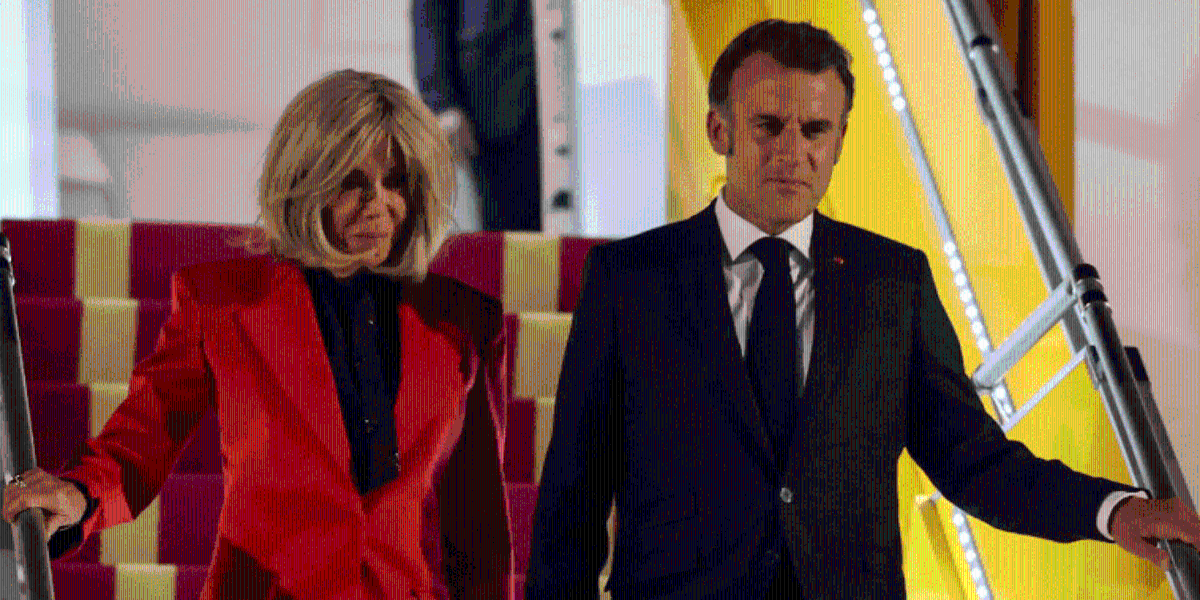 Emmanuel Macron niega supuesta pelea con su esposa