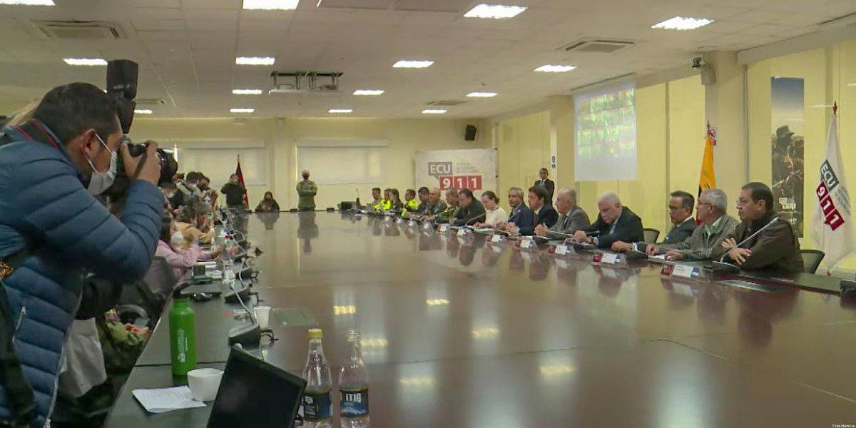 Movilizaciones en Ecuador: patrullero destruido, y ningún detenido es el saldo preliminar de las manifestaciones