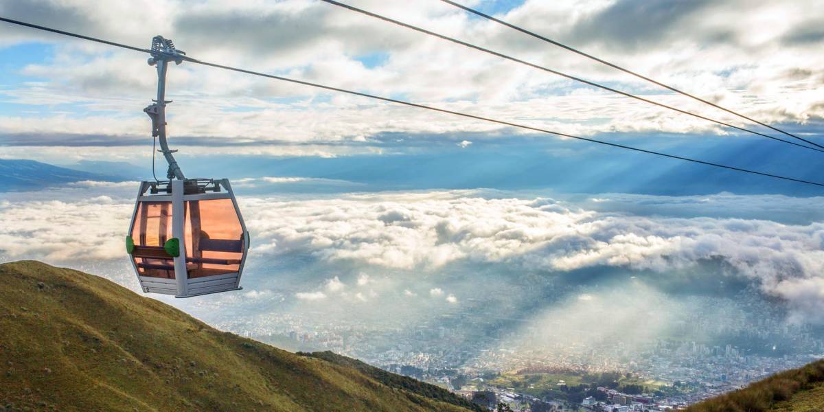 Teleférico de Quito: alcalde Pabel Muñoz plantea atraer inversiones para reactivar esa zona turística