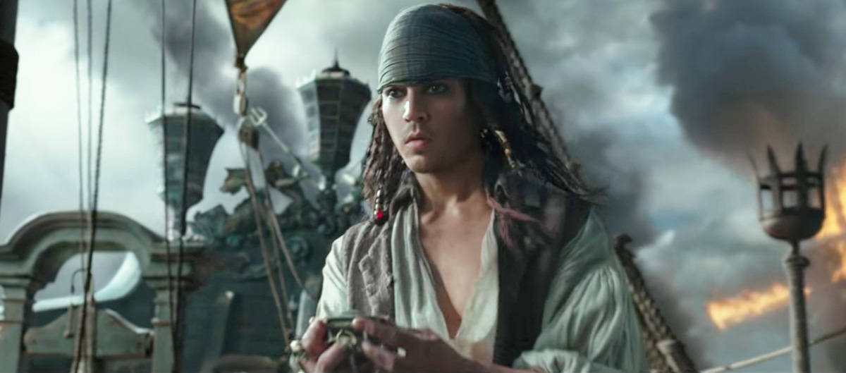 Un joven Jack Sparrow aparece en nuevo tráiler de Piratas del Caribe: La venganza de Salazar