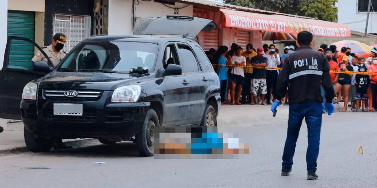 Santa Elena: asesinan a un hombre en La Libertad con una decena de balazos