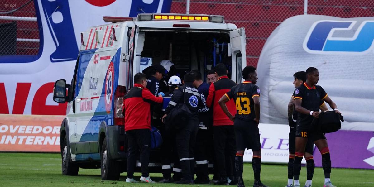 (VIDEO) La terrorífica lesión de Luis Arroyo en el Técnico Universitario vs. Deportivo Cuenca