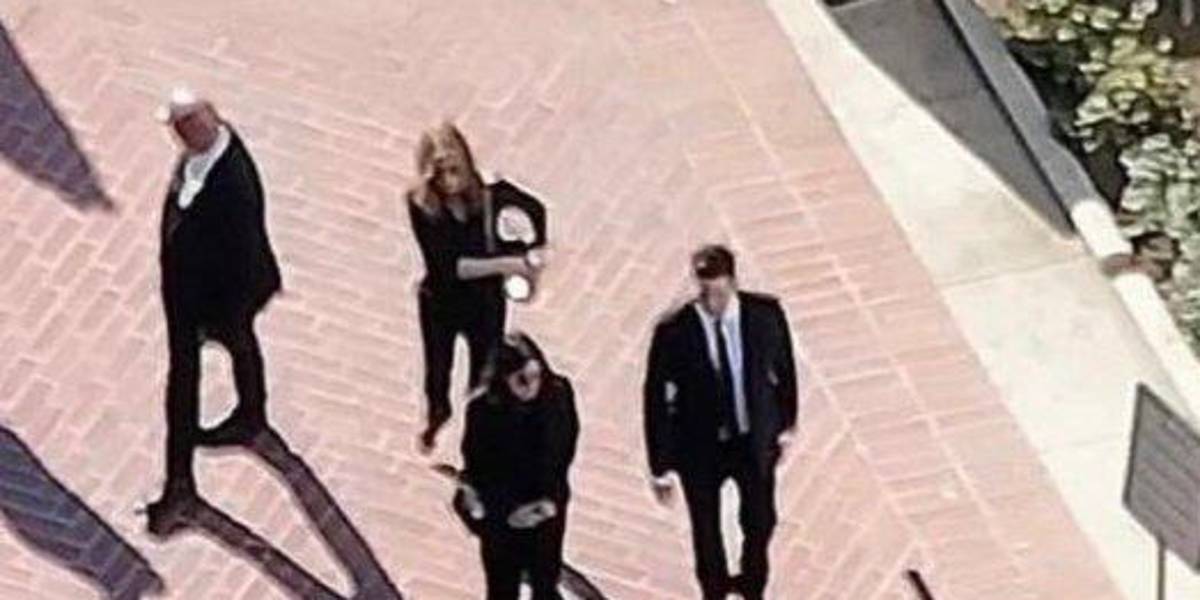 Todos los actores de Friends despidieron a Matthew Perry en su entierro en Los Ángeles, Estados Unidos