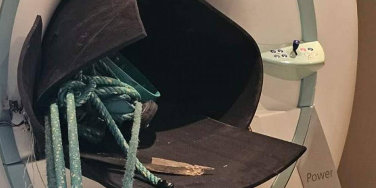 IESS | El resonador magnético del Hospital Teodoro Maldonado Carbo se dañó por una máquina pulidora