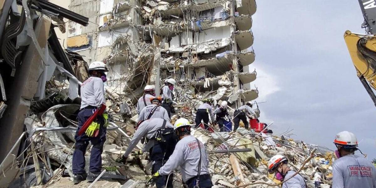 Cifra de muertes por derrumbe de edificio en Miami sube a 9
