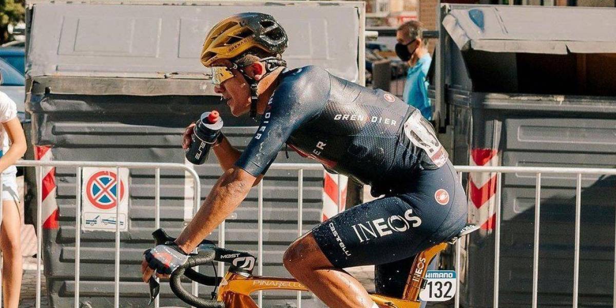 Carapaz es sancionado con 20 segundos en la Vuelta a España