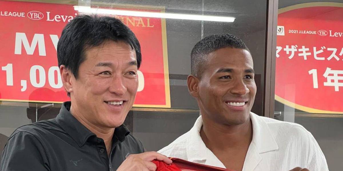 José Carabalí jugará en la Liga de Japón, luego de su paso por Bolivia