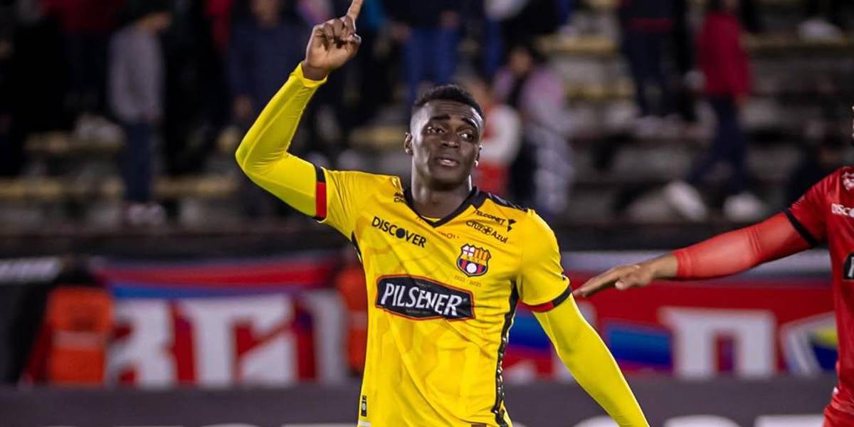 Álex Rangel no jugará con Barcelona SC ante River Plate por la Copa Libertadores