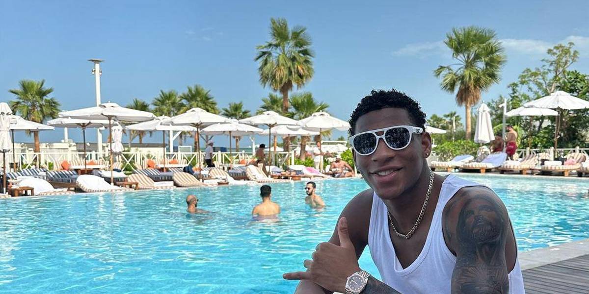 Gonzalo Plata disfruta de sus vacaciones en Doha