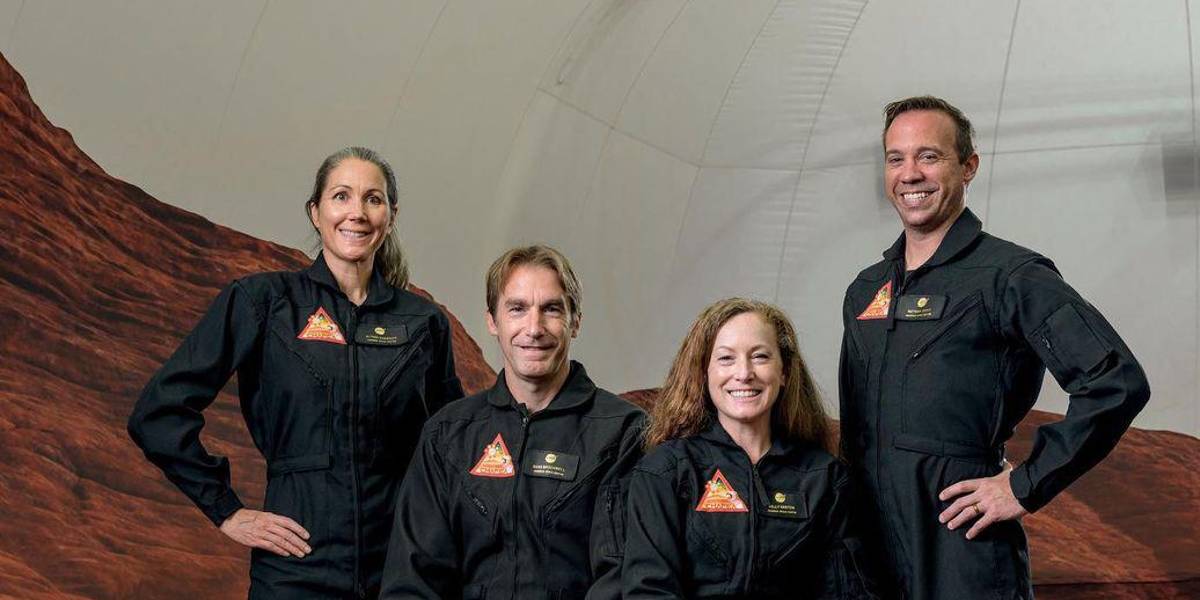 NASA: cuatro personas vivirán un año en una simulación de Marte