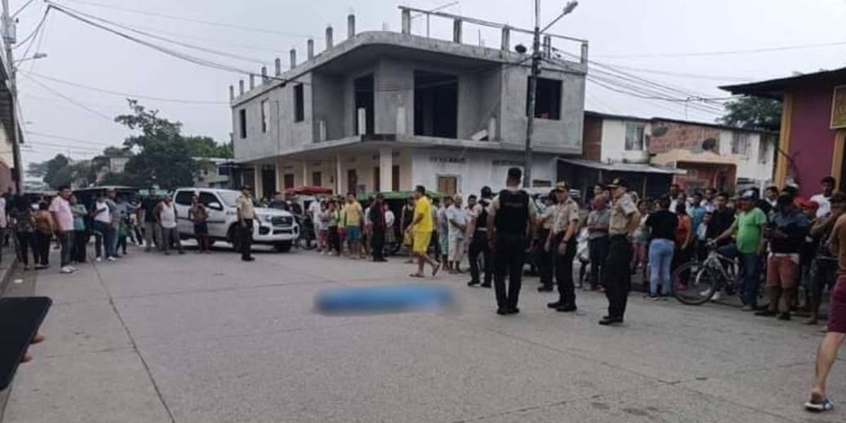 Un estudiante fue asesinado afuera de un colegio en Daule