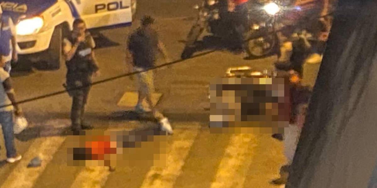 Siete hombres fueron acribillados la noche de este martes en Durán y Guayaquil