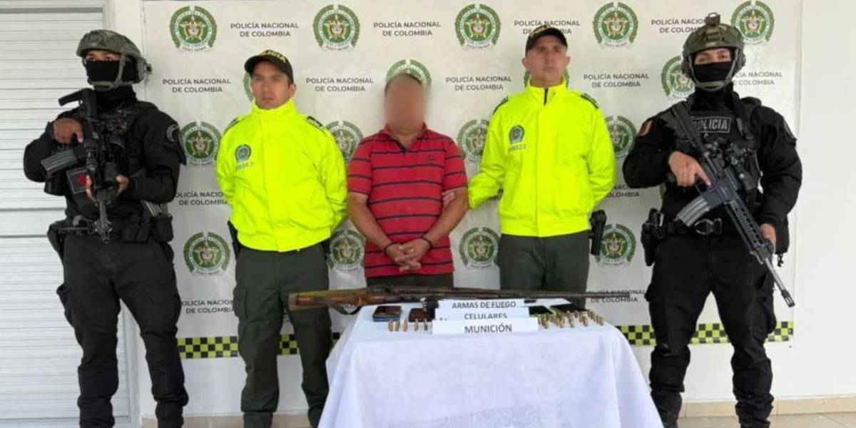 Capturan al hermano de alias Iván Mordisco, jefe de disidencias de las FARC