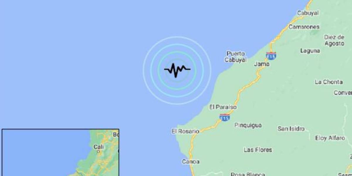 Sismo de magnitud 3,7 en Manabí la madrugada de este jueves