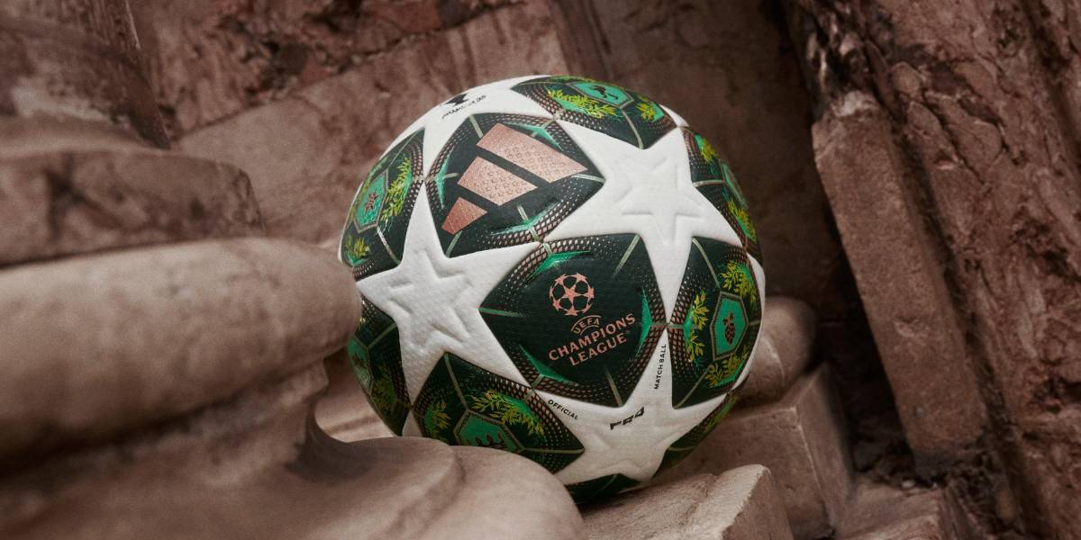 El nuevo balón para la fase eliminatoria de la Champions League