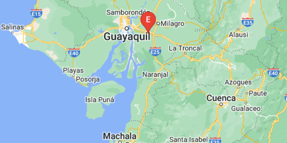 Geofísico registra sismo de magnitud 4,1 en Guayas