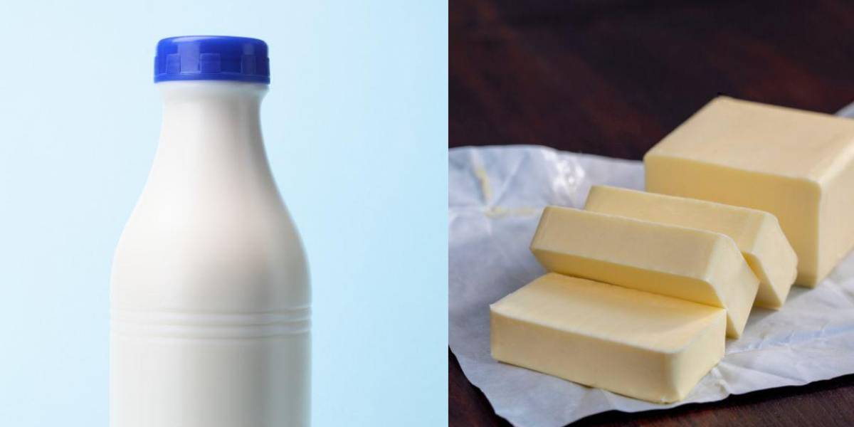 La Arcsa alerta de irregularidades sanitarias en lotes de productos de leche y mantequilla