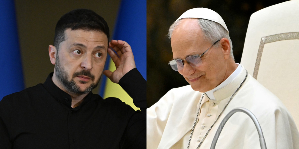 Zelenski anuncia que probablemente se reunirá con el Papa León XIV