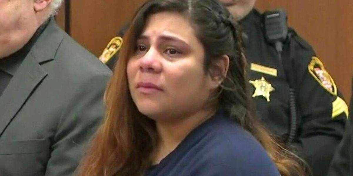 La ecuatoriana Kristel Candelario es sentenciada a cadena perpetua por la muerte de su hija