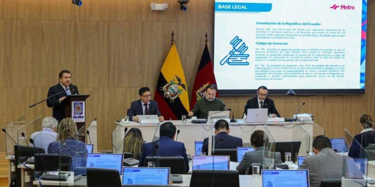 La empresa Metro de Quito analiza dos caminos para avanzar con el reclamo a la aseguradora por daños a viviendas en Solanda