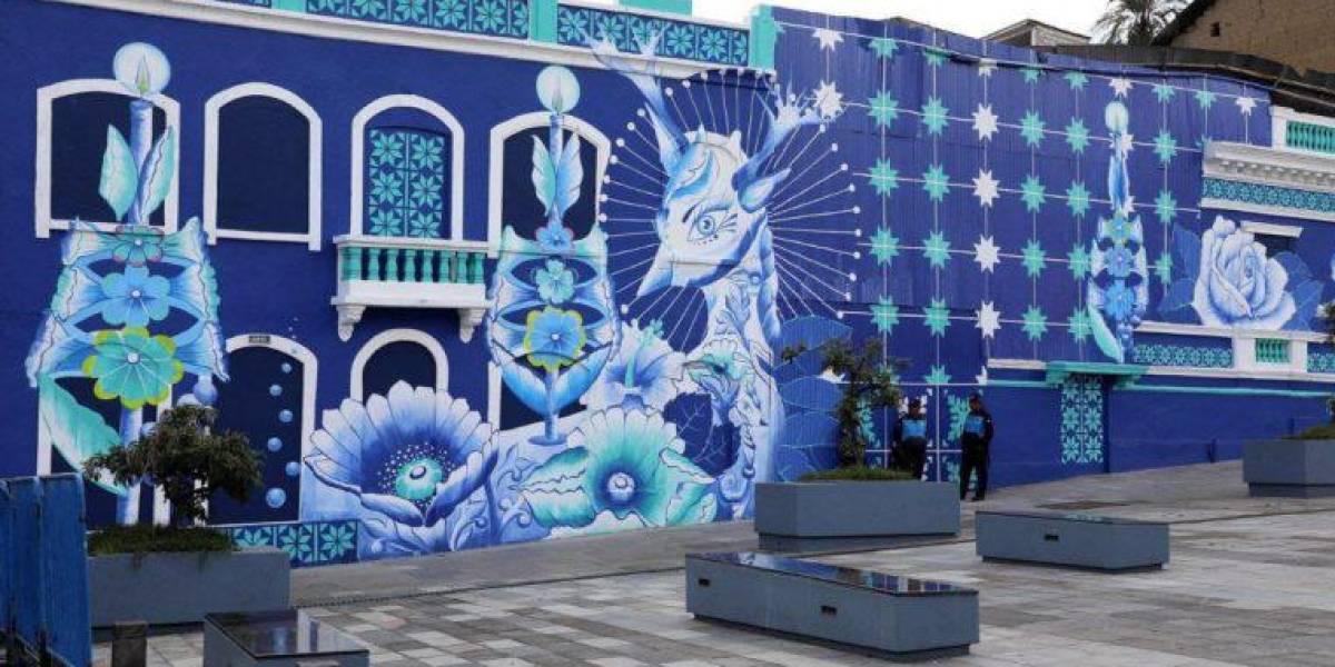 Quito: dos murales se suman al de Pikachu en la avenida 24 de Mayo en el Centro Histórico