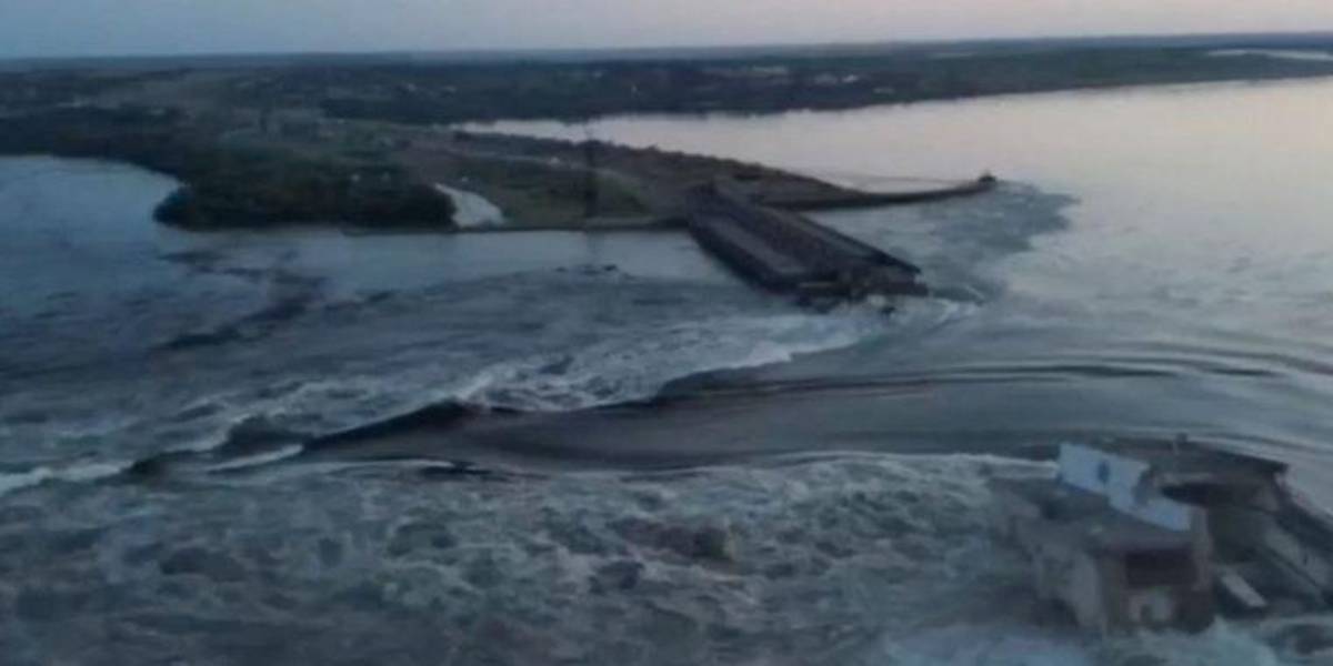 Por qué es importante la represa destruida en Ucrania en la región de Jersón