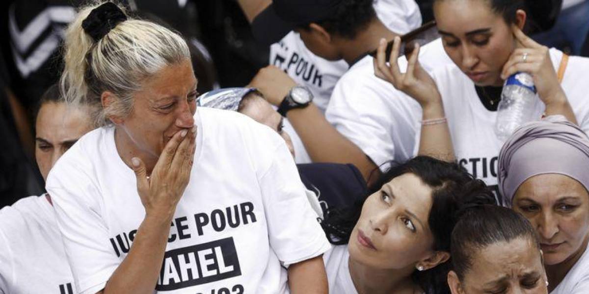 Vio una cara árabe, un niño pequeño, y quiso quitarle la vida: el dolor de la madre del adolescente asesinado por la policía en Francia