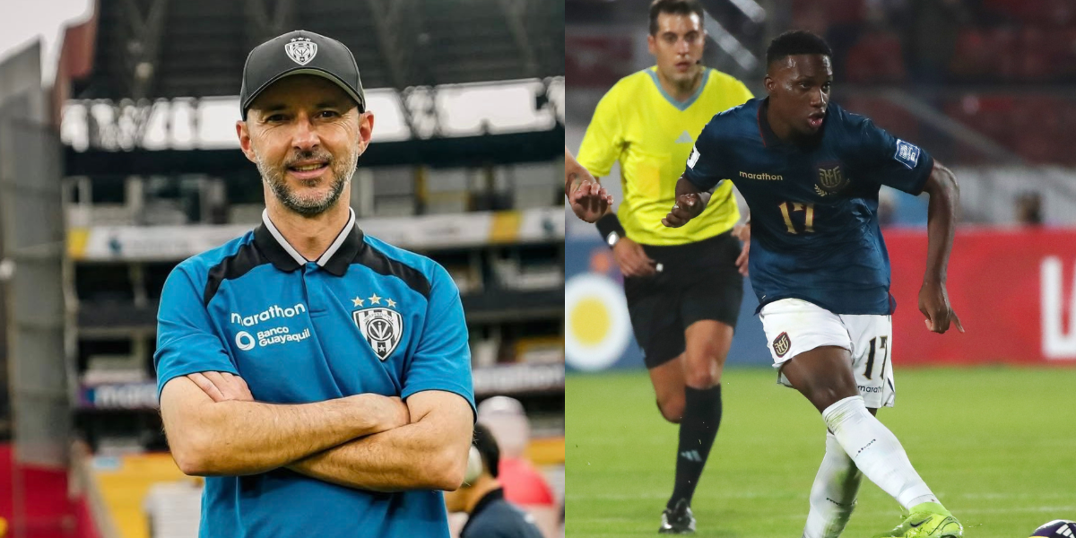 Javier Rabanal, DT de Independiente del Valle, se pronunció sobre el debut de Darwin Guagua