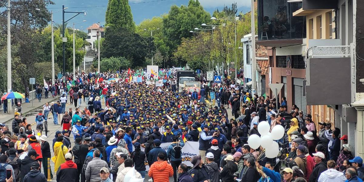 Paro nacional en Ecuador: organizaciones y colectivos de Azuay se unirán desde el 23 de septiembre a las movilizaciones