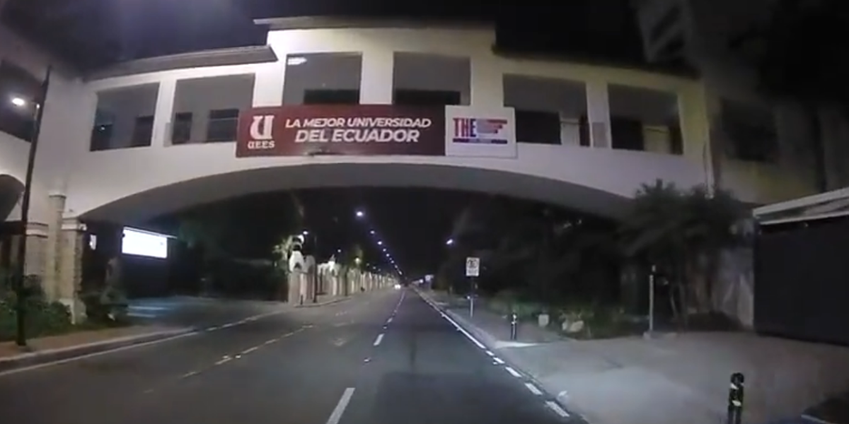 Una pareja impidió el robo a una mujer que circulaba por una avenida de Samborondón