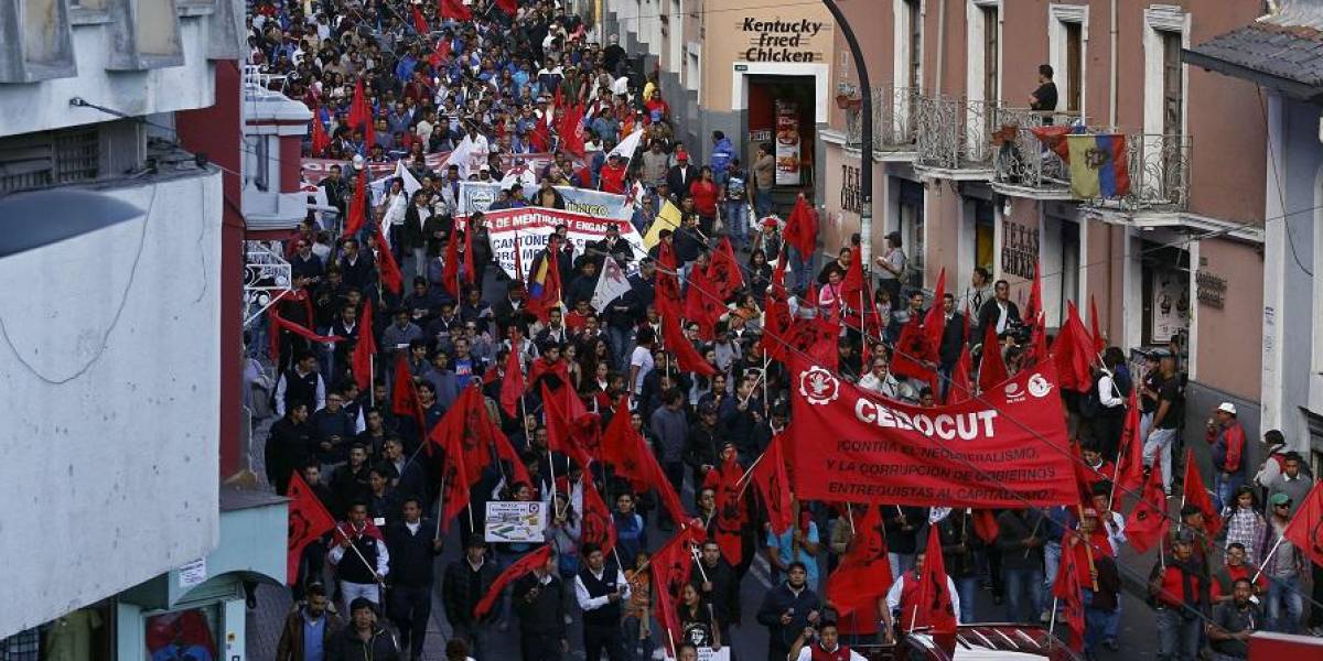 Frente Unitario de Trabajadores anuncia nuevas movilizaciones en Ecuador para el 21 de septiembre