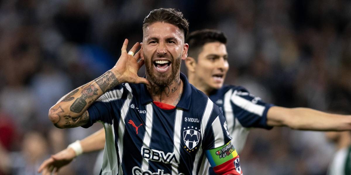 (VIDEO) Sergio Ramos anotó su primer gol en México en la victoria del Monterrey