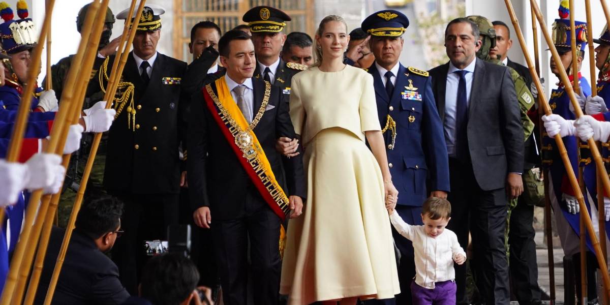 Noboa se ausentará del país hasta el 18 de enero por el nacimiento de su tercer hijo