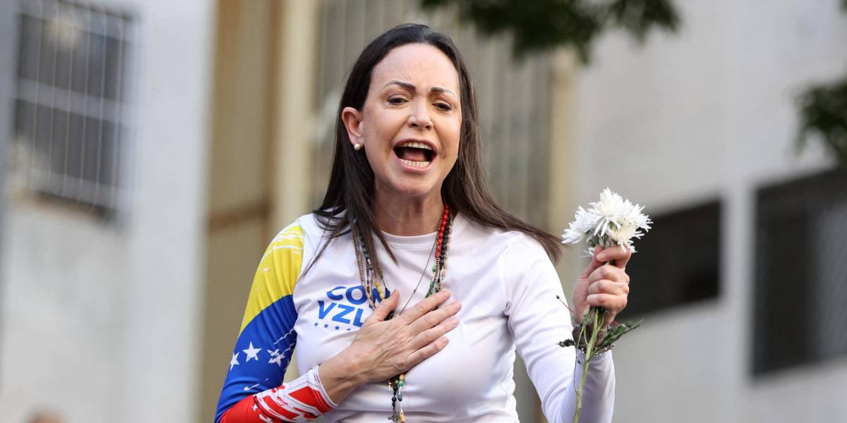 Machado dice que el Nobel de la Paz es un logro y un reconocimiento para toda Venezuela