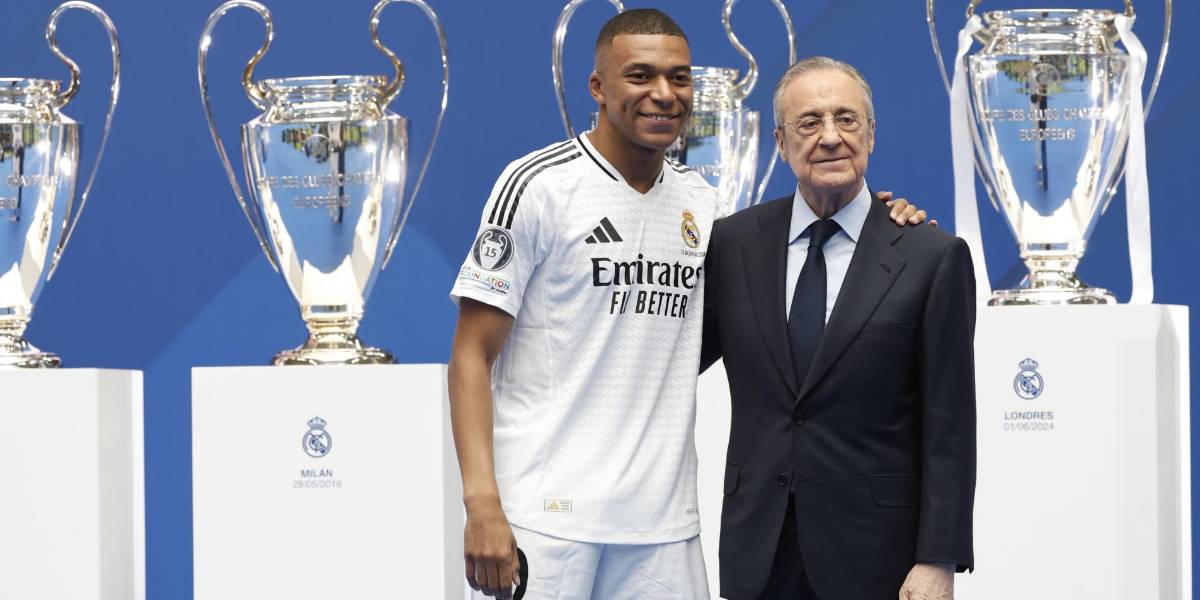 Kylian Mbappé: Florentino Pérez nos ayudó a mi familia y a mi. Para mí es el mejor presidente del mundo”