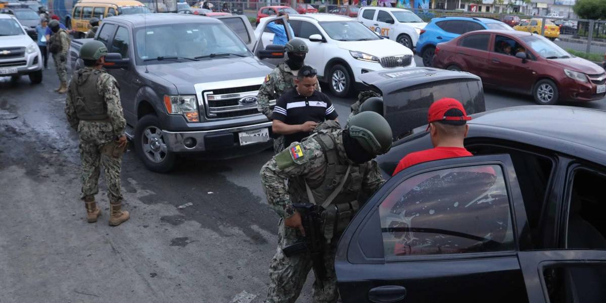 500 policías y militares llegaron a Durán, que atraviesa su sexta intervención para contener la violencia