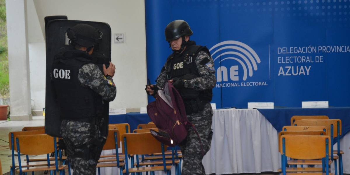 Elecciones Ecuador 2023: una docena de candidatos cuenta con resguardo policial por amenazas