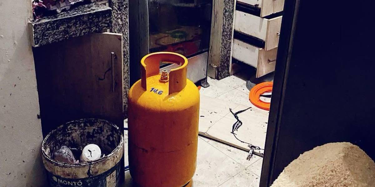Una explosión con tanque de gas se registró en un domicilio en Santo Domingo