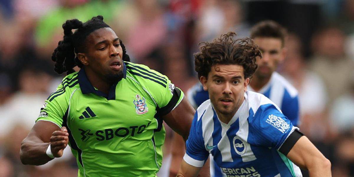 Brighton, sin Jeremy Sarmiento, empató 1-1 con el Fulham en la primera fecha de la Premier League