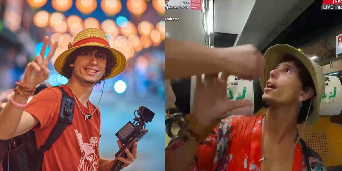 Escándalo en Japón: un streamer español empujó agresivamente a un adulto mayor en el metro