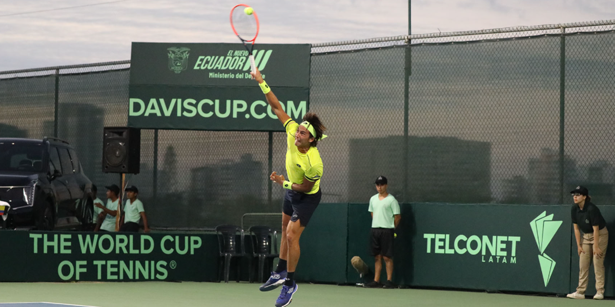 Copa Davis: Ecuador y Uruguay empataron en la primera ronda de playoffs