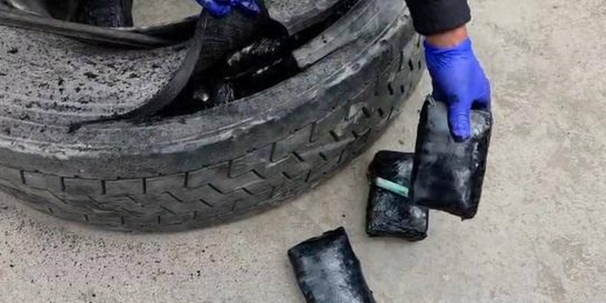 Más de 1,6 millones de dosis de heroína fueron decomisadas en Carchi