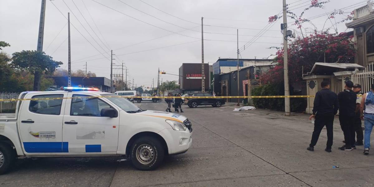 Ataque cerca de discoteca dejó dos muertos y dos heridos en el norte de Guayaquil