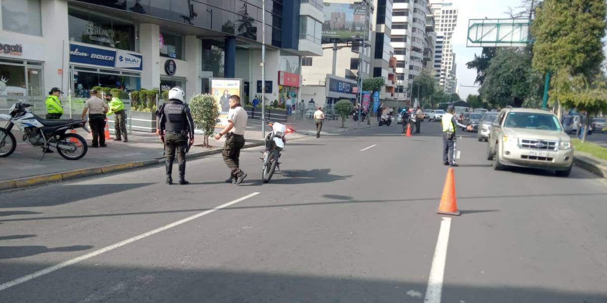 Quito: balacera en la Avenida de los Shyris tras intento de robo en un local
