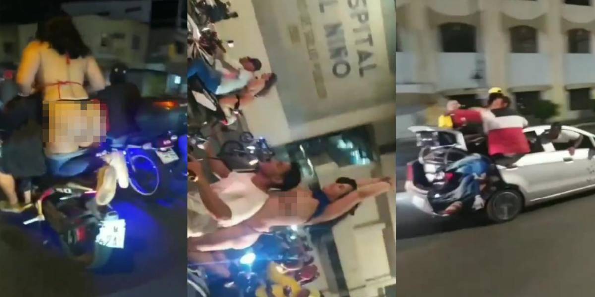 Ministro del Interior se pronuncia sobre video de motociclistas acompañados de mujeres desnudas