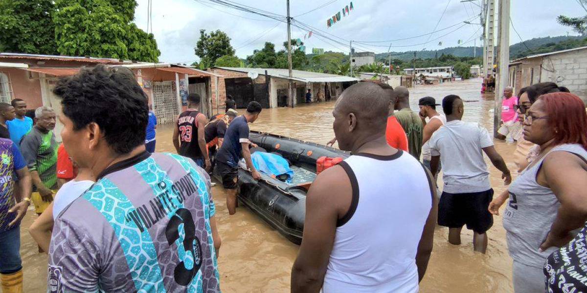 Inundaciones en Esmeraldas: estos son los lugares habilitados para entregar donaciones